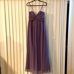 Dusty Lavender Evening Gown